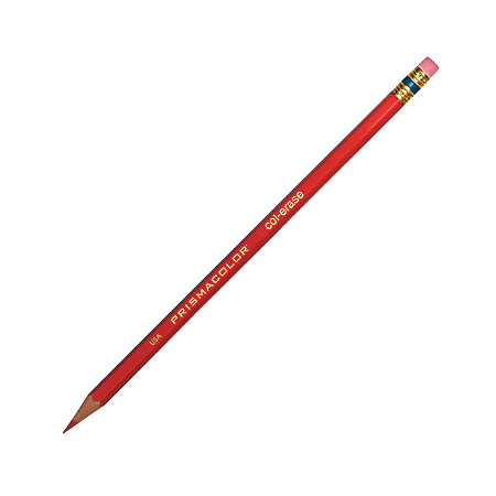 Prismacolor Col Erase Erasable Color Pencils Medium Point Carmine